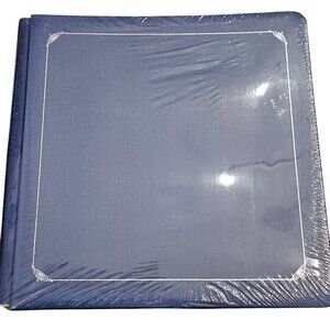 Creative Memories Scrapbook 12”x12” Album w/ Pages Saphire Blue NEW